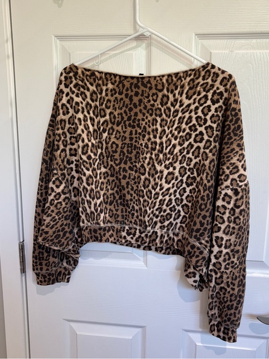 R13 Off Shoulder Patti Sweatshirt - Picture 5 of 9